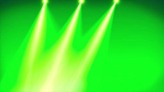 光点舞台循环动画绿幕