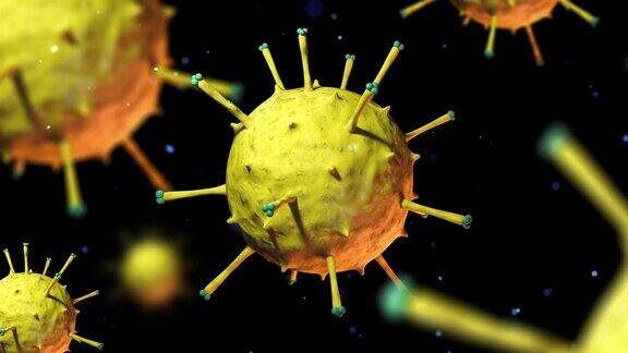 电子显微镜下的病毒和细菌病毒性传染病