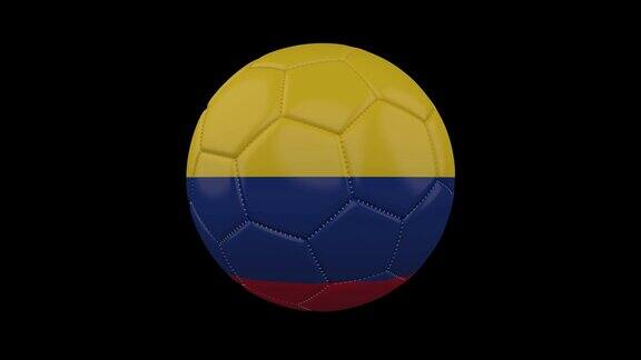 足球与巴西2019年旗帜阿尔法循环