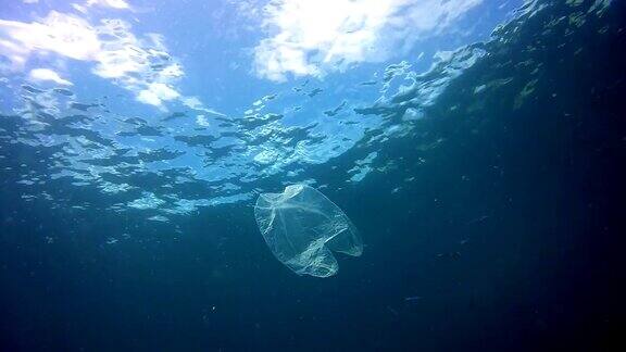 环境问题:海洋中的塑料