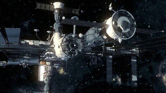 宇宙飞船与国际空间站对接