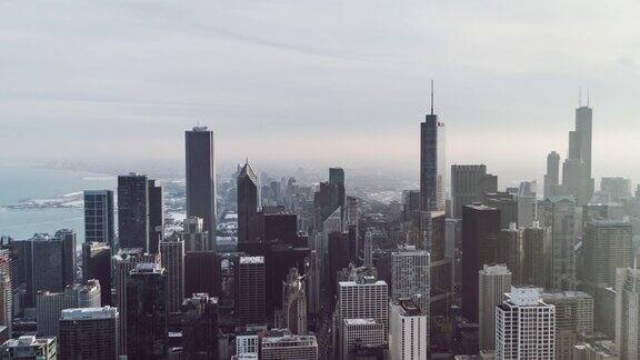 ZO鸟瞰图芝加哥伊利诺斯州美国