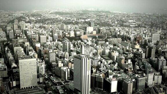 东京大都市的摩天大楼