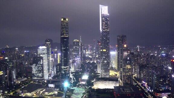 广州现代都市夜景