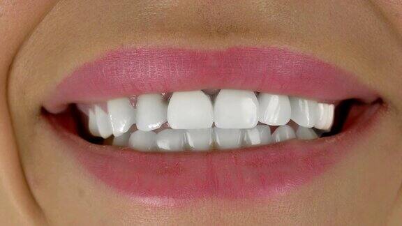 牙齿美白-4K分辨率
