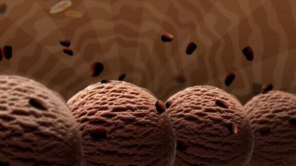 巧克力冰淇淋变成了香草冰淇淋
