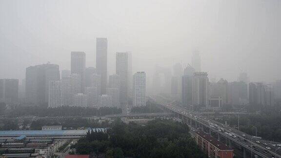 北京雾霾北京城市空气污染
