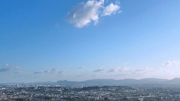 日本福冈市的风景