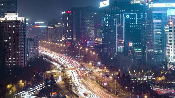 TlmsHAZI北京商务区和夜间交通
