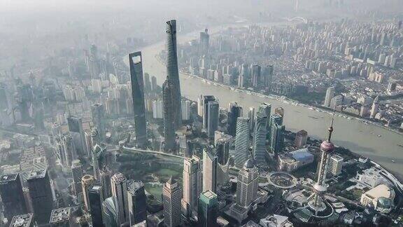 TU上海鸟瞰图