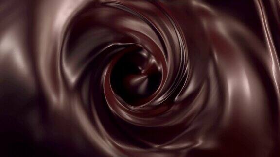 巧克力漩涡背景