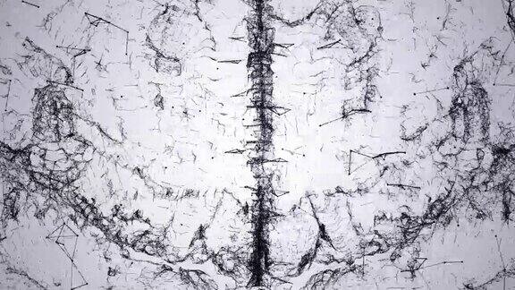 神经丛抽象人脑