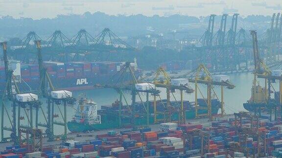 延时装运新加坡港口货物
