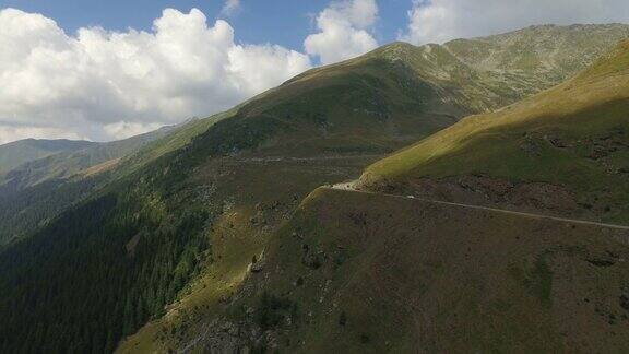 transagarasan路的4K航拍