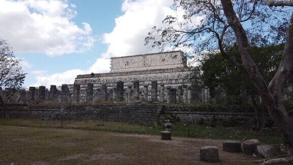 墨西哥尤卡坦半岛的奇琴伊察金字塔
