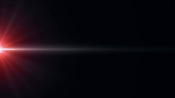 黑色背景上的镜头光晕效果摘要:Sunburstsunflare用于屏幕模式使用太阳耀斑自然抽象背景闪烁的太阳爆发镜头耀斑光学射线4kUHD视频