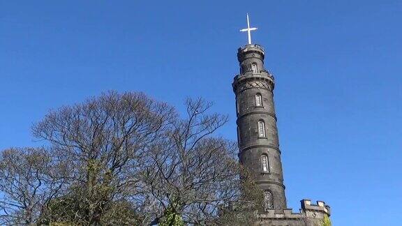 爱丁堡的纳尔逊纪念碑