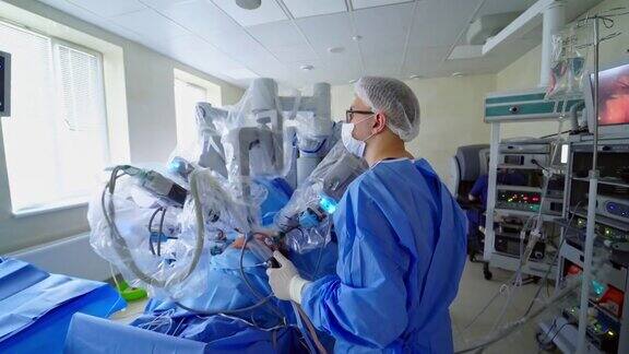 现代外科手术系统医疗机器人微创机器人手术达芬奇手术