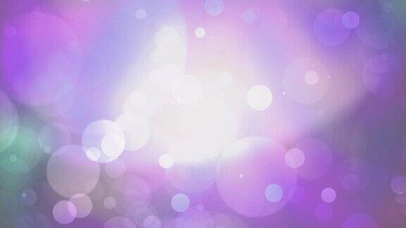 紫色的光粒子