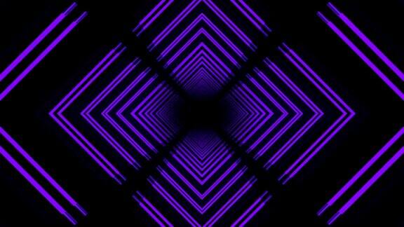 紫色的无尽的隧道