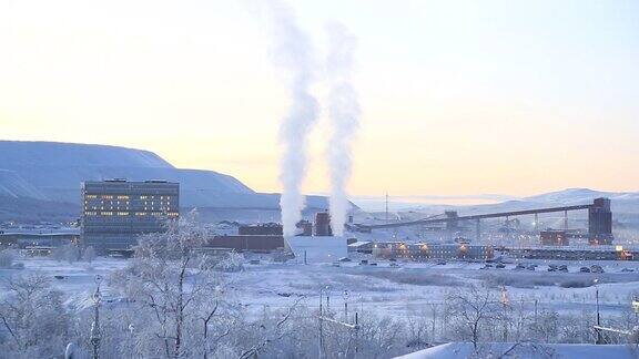 瑞典基律纳铁矿精炼厂