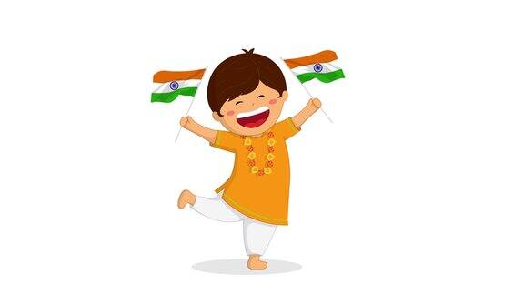 1月26日印度共和国日快乐的矢量插图