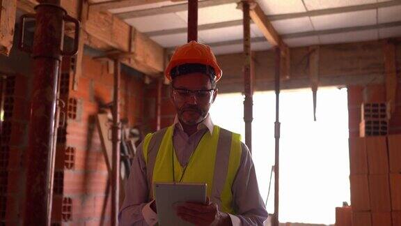 建筑工人在建筑工地分析信息