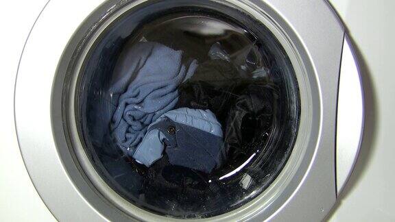 洗衣机工作