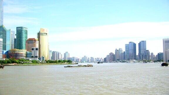 现代上海城市景观