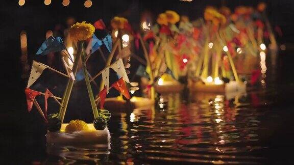 泰国兰浦国际水灯节旅游目的地