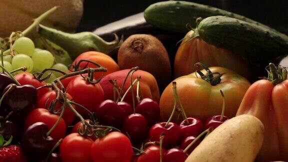 水果蔬菜混合运输车