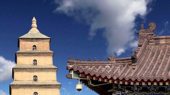 大雁塔是一座佛教宝塔位于中国陕西省西安(西安西安)南部