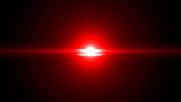 红色优雅抽象的光学效果背景光学耀斑动画
