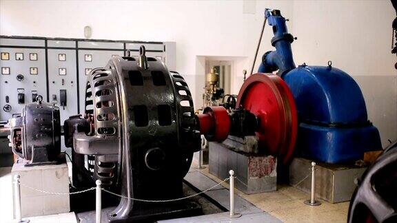 水力发电涡轮转子-定子系统