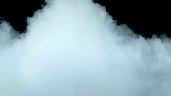 现实的干冰烟雾云