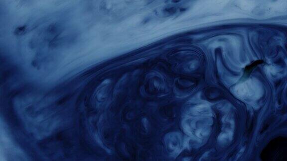 丙烯酸纹理与蓝色大理石花纹背景