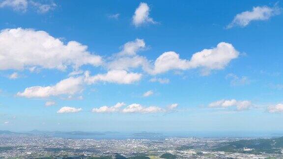 日本福冈市的风景