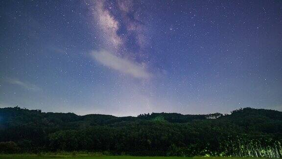 星空银河延时