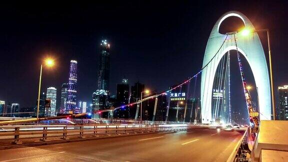 广州猎德大桥的平移和缩小