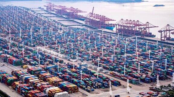 亚洲中国上海国际港口