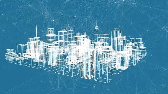 城市结构的数字三维模型