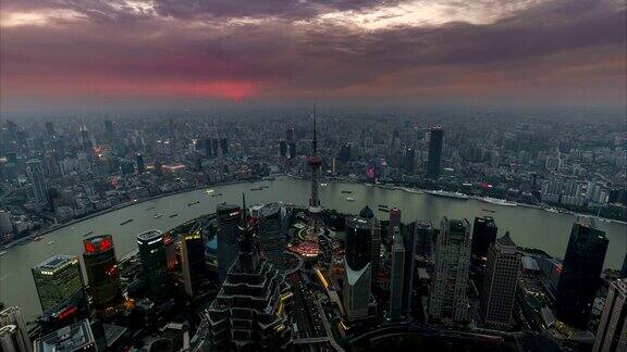 上海城市景观延时