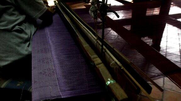 传统手工纺织
