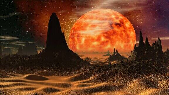 金星上的日出