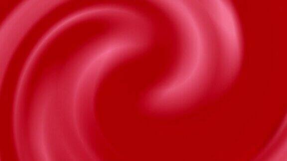 抽象红氖梯度流动液体波