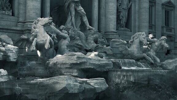 特莱维喷泉意大利罗马