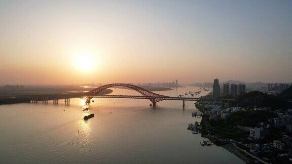 中国南沙区明珠湾大桥