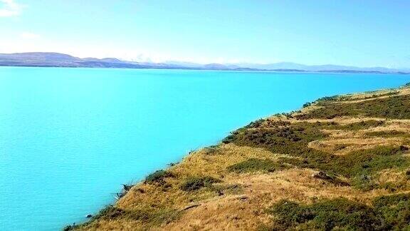 新西兰普达尔湖抽水
