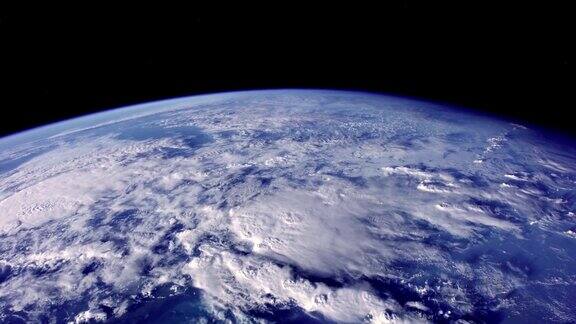 从太空看到的地球这张照片的元素是由美国宇航局提供的