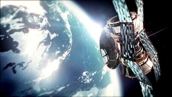 卫星在绕地球轨道运行